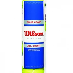 WILSON CHAMPION X-DUTY TENNIS BALLS 4 BALL CAN Racket Sports