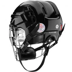 Hockey Warrior Fatboy Alpha One Pro Lacrosse Helmet Combo