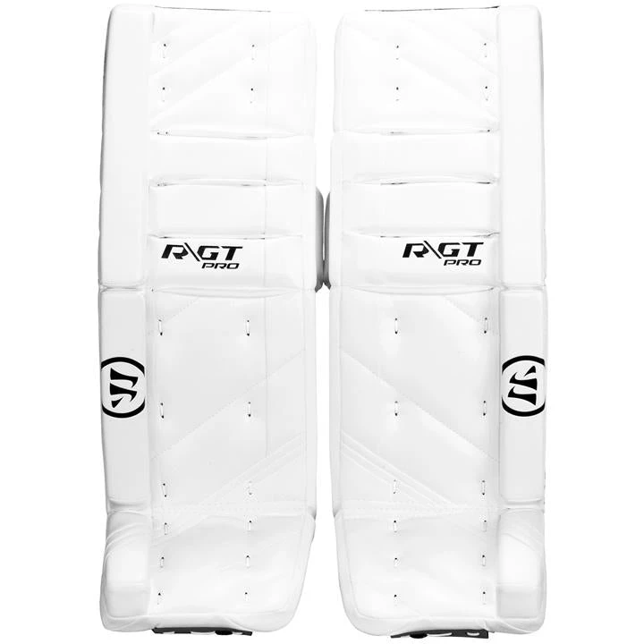 Warrior Gt Classic Senior 32" Goalie Leg Pads Wh/Wh Hockey
