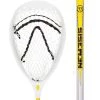 Warrior Nemesis Complete Goalie Lacrosse Stick White Goalie Pants