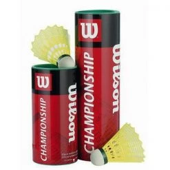 Racket Sports Wilson Championship Shuttlecocks Badminton Birdies 3 Pack