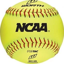 Worth Ncaa - 12" Soft Centre Softball - Indoor / Outdoor Diamond Sports